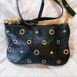 J Crew grommet crossbody bag EUC